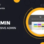 uAdmin – Responsive Admin Dashboard Template