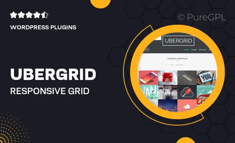 ubergrid responsive grid builder for wordpress
