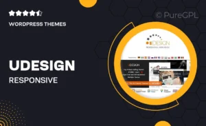 uDesign – Responsive WordPress Theme