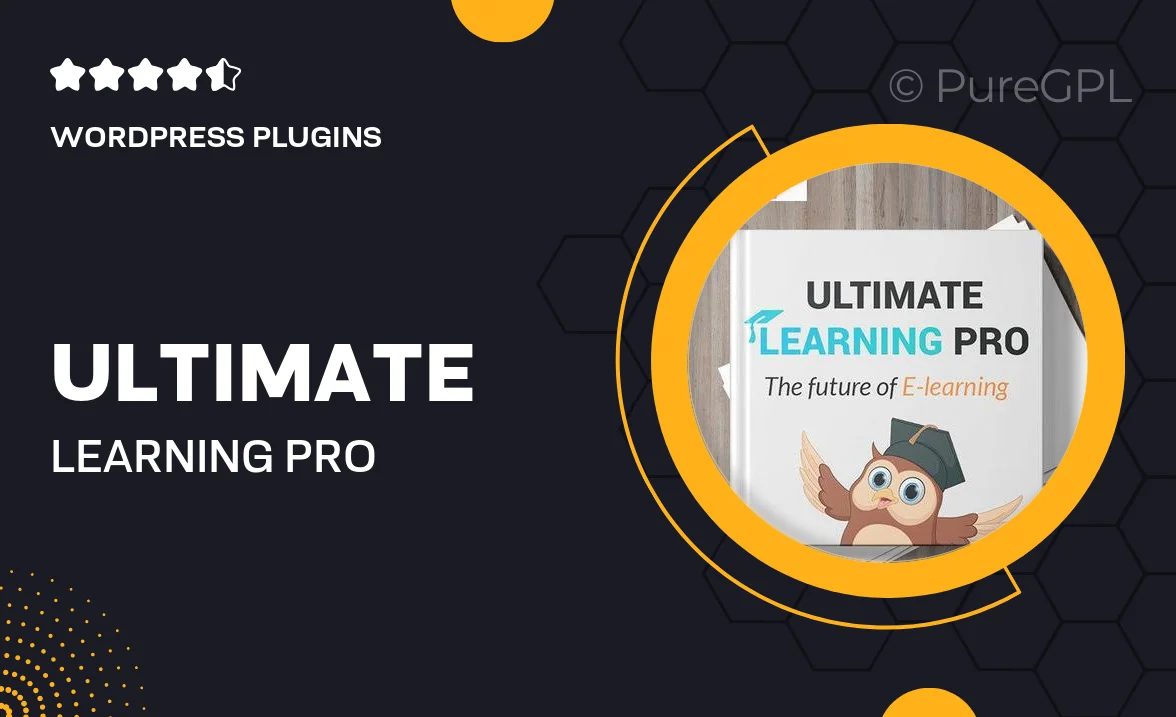 Ultimate Learning Pro WordPress Plugin