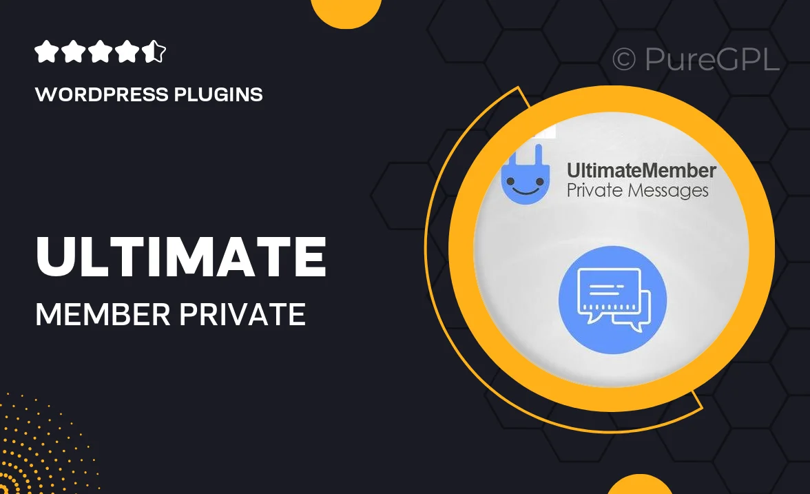 Ultimate Member Private Messages Addon