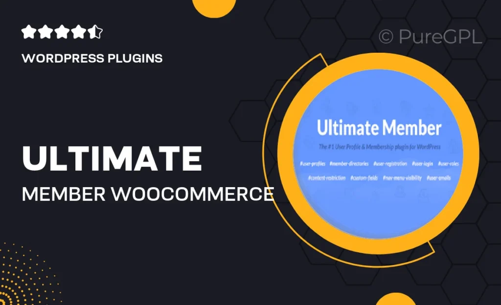 Ultimate member | WooCommerce