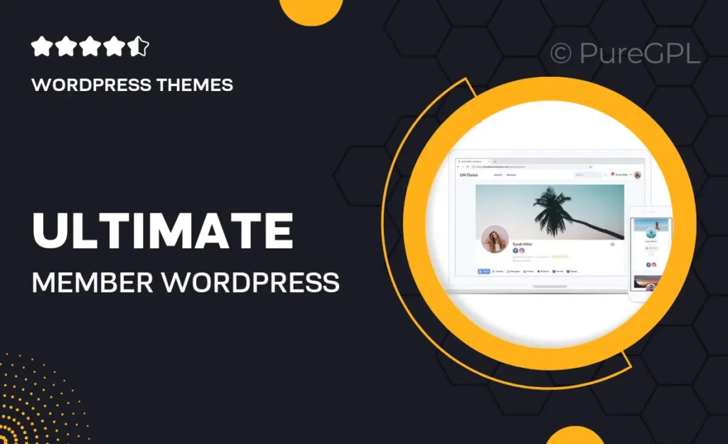 Ultimate Member WordPress Theme 21 Ultimate Member WordPress Theme