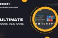 Ultimate Social – Easy Social Share Buttons and Fan Counters for WordPress