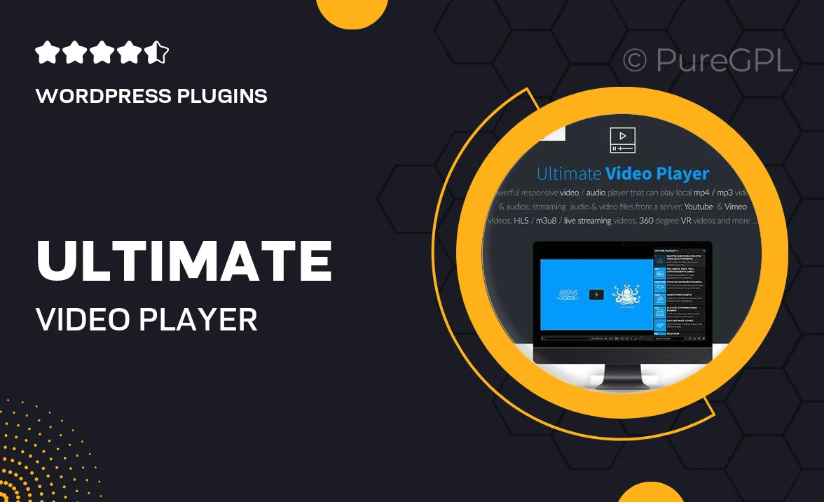 Ultimate Video Player WordPress Plugin