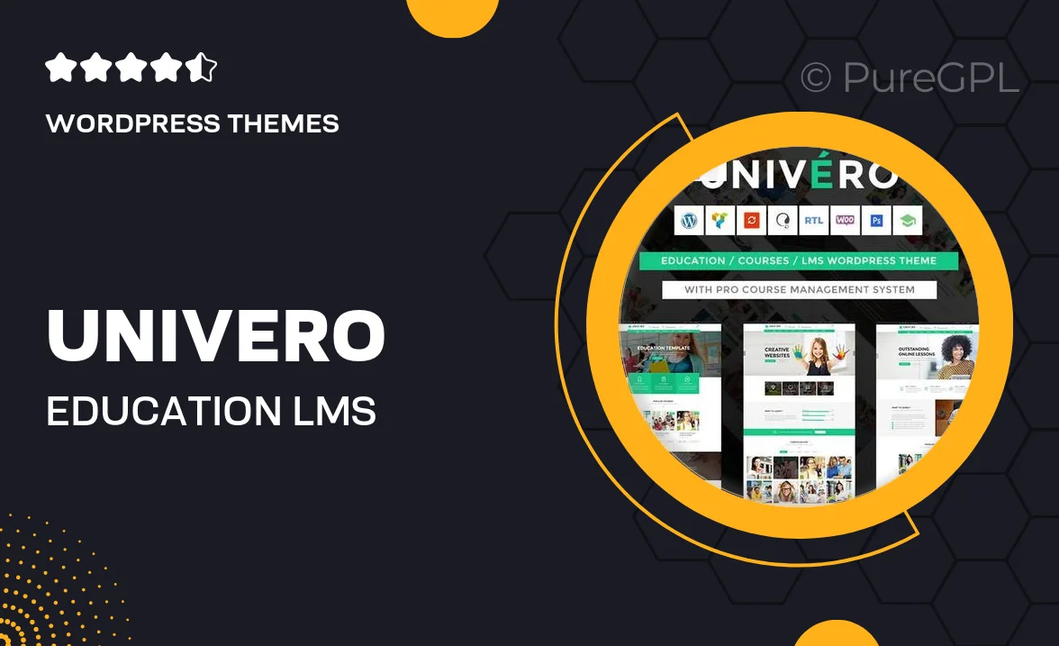 Univero | Education LMS & Courses WordPress Theme