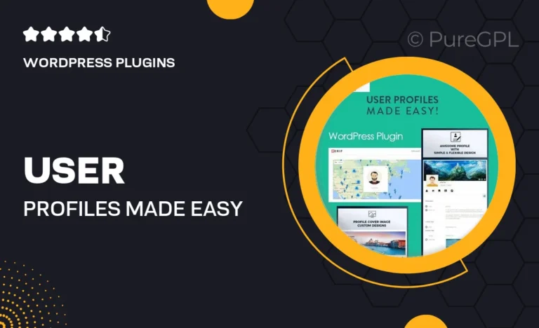 user profiles made easy