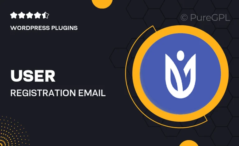 user registration email templates