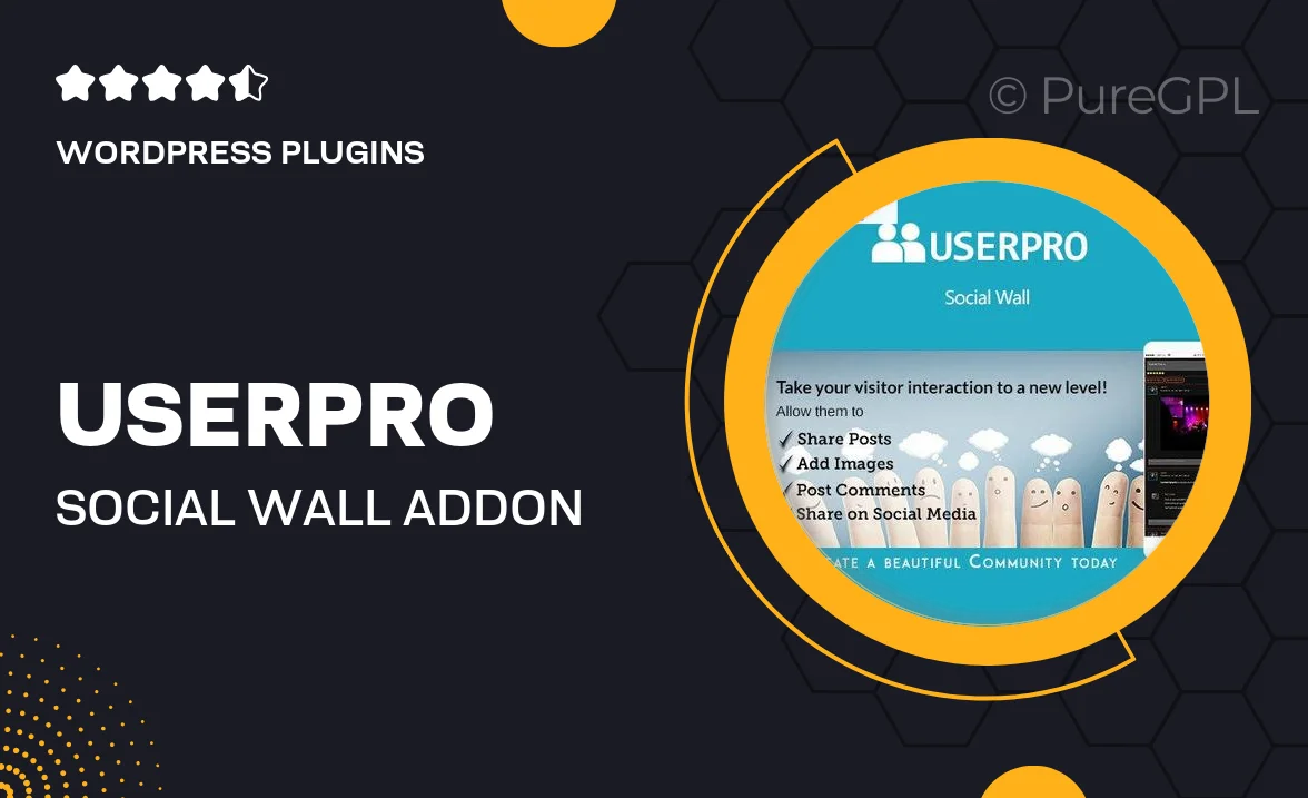 UserPro | Social Wall Add-on