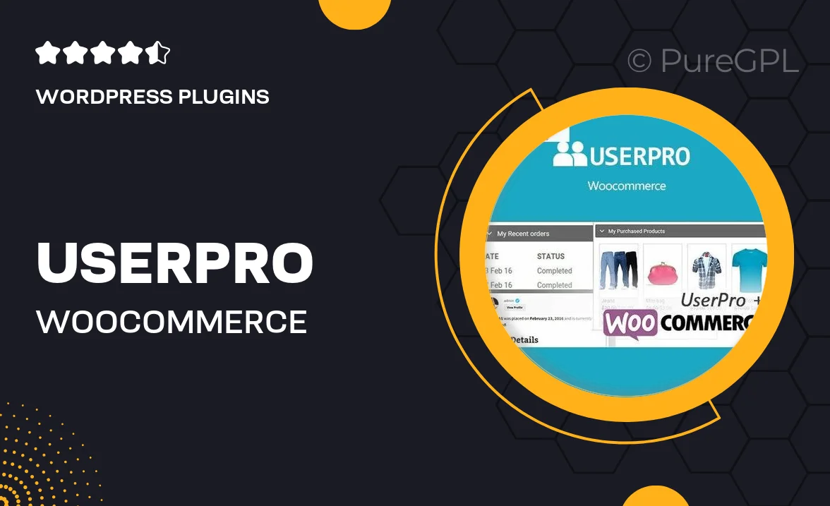 UserPro | WooCommerce Integration
