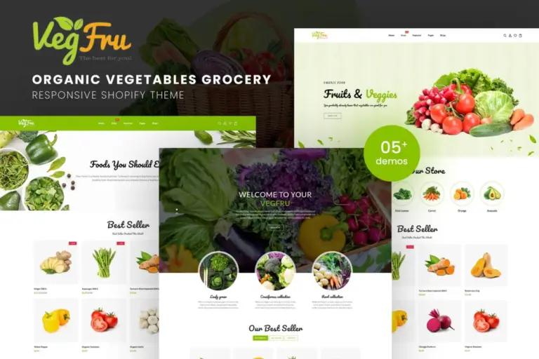 vegfru organic vegetables shopify theme 1