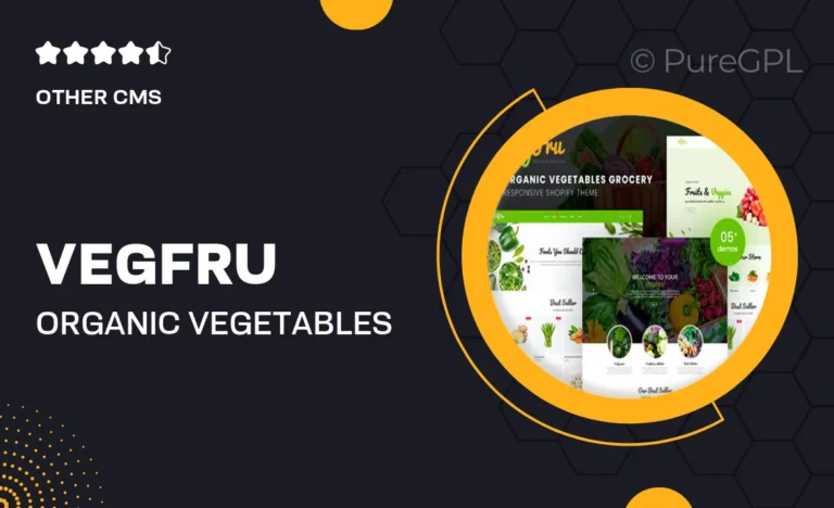 vegfru organic vegetables shopify theme
