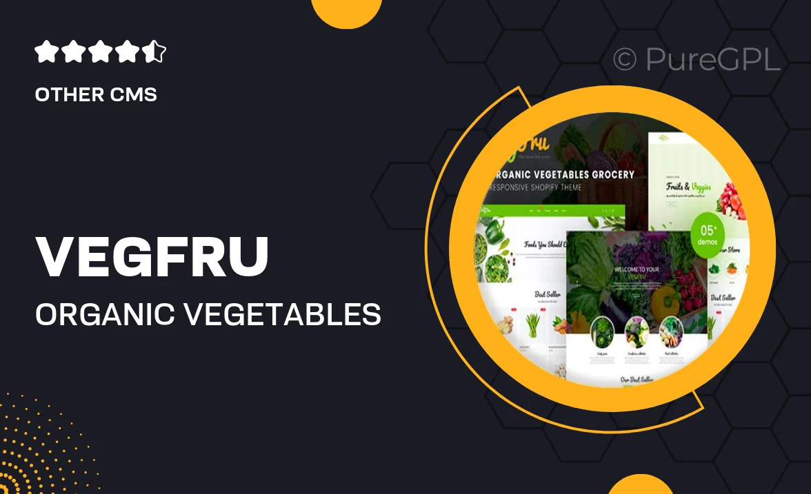 Vegfru – Organic Vegetables Shopify Theme