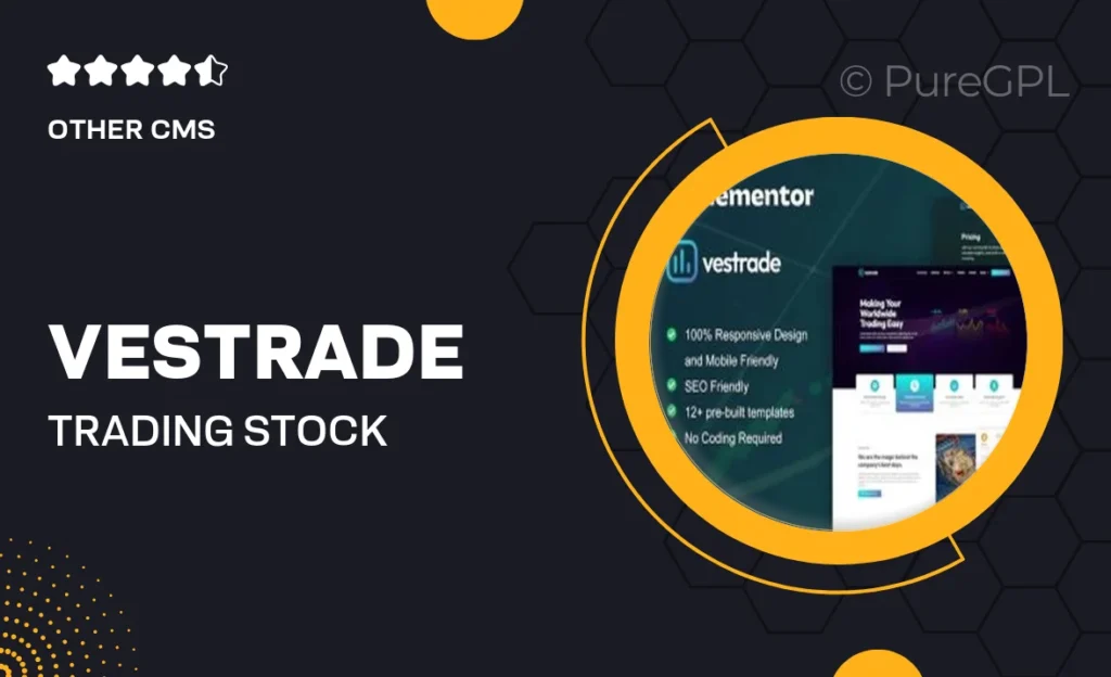 Vestrade – Trading & Stock Market Elementor Template Kit 47 Vestrade – Trading & Stock Market Elementor Template Kit