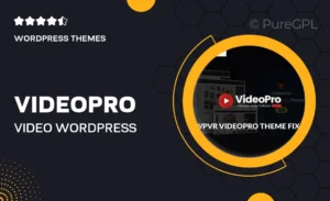 VideoPro – Video WordPress Theme