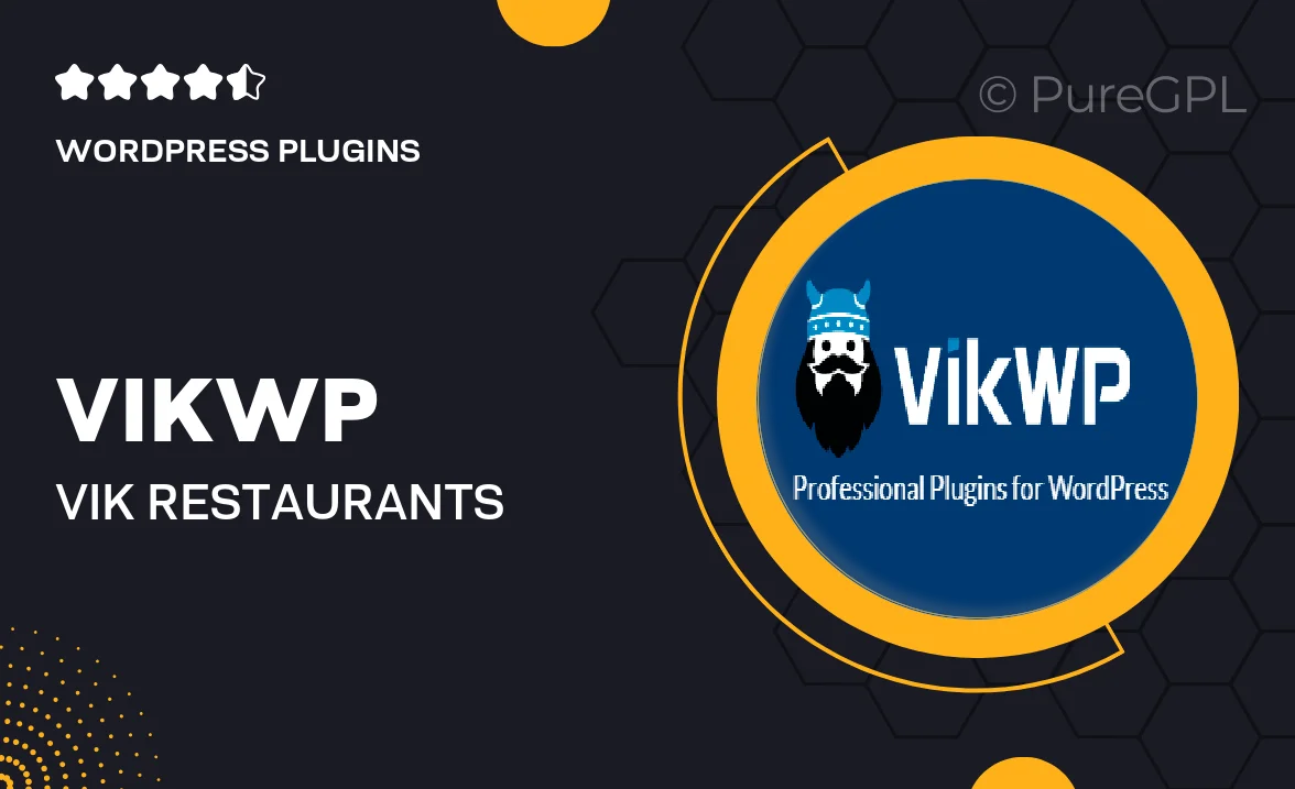 VikWP | Vik Restaurants