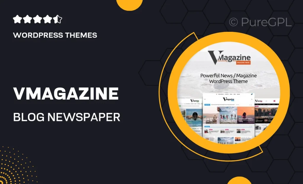 Vmagazine- Blog, NewsPaper, Magazine WordPress Themes 51 Vmagazine- Blog, NewsPaper, Magazine WordPress Themes