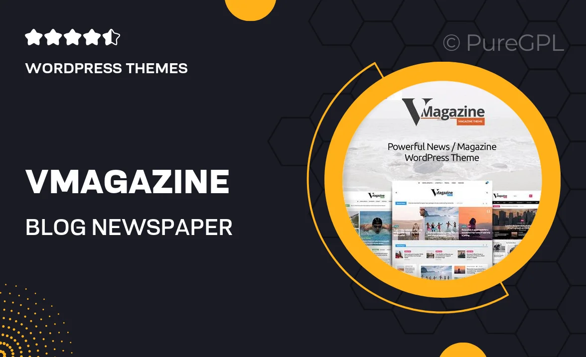 Vmagazine- Blog, NewsPaper, Magazine WordPress Themes