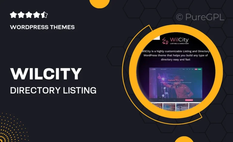 wilcity directory listing wordpress theme