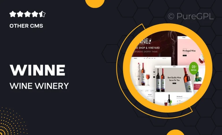 winne wine winery responsive shopify 2 0 theme