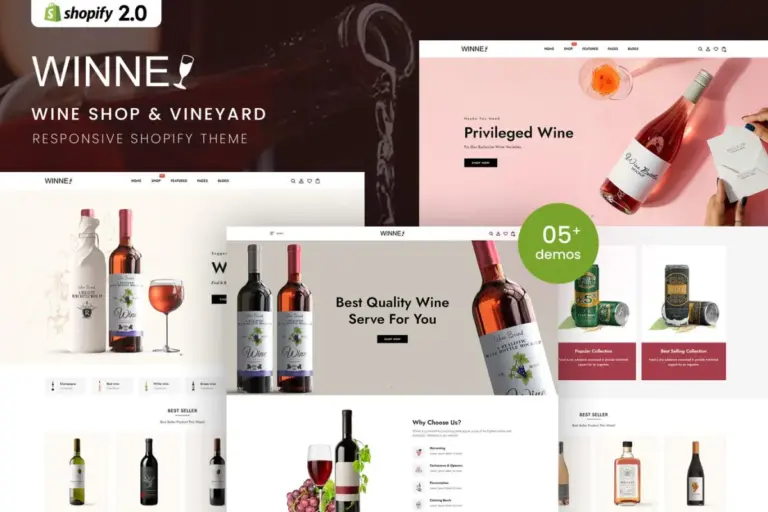 winne wine winery responsive shopify 20 theme