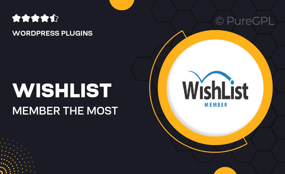 WishList Member – The Most Trusted Membership Site Plugin