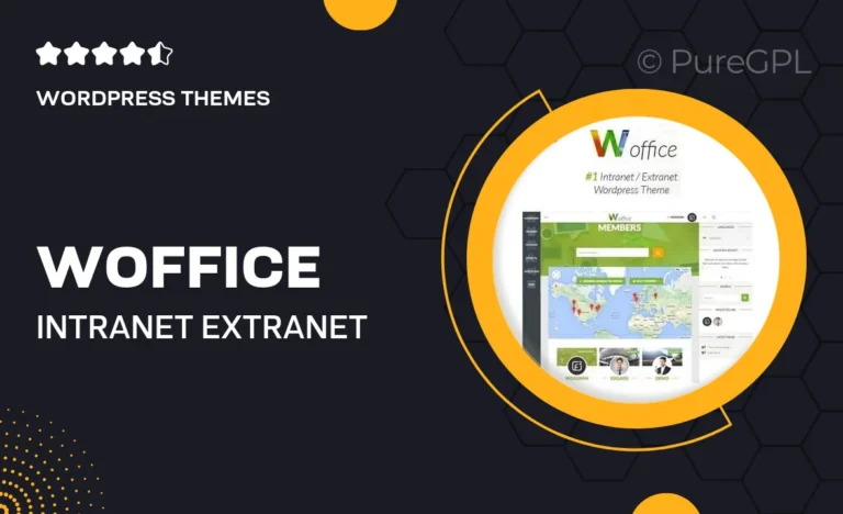 woffice intranet extranet project management wordpress theme
