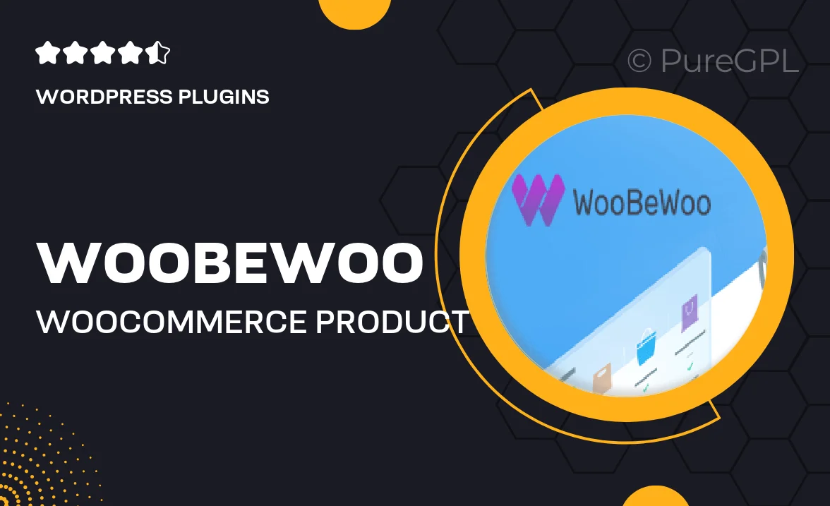 WooBeWoo | WooCommerce Product Table Pro