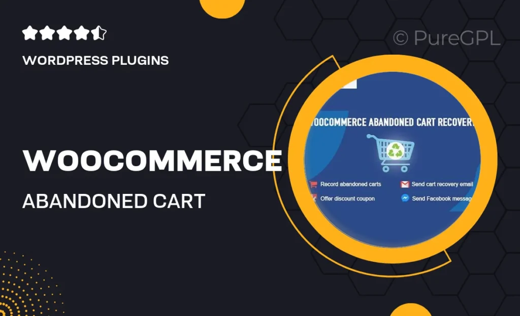 WooCommerce Abandoned Cart Recovery 18 WooCommerce Abandoned Cart Recovery