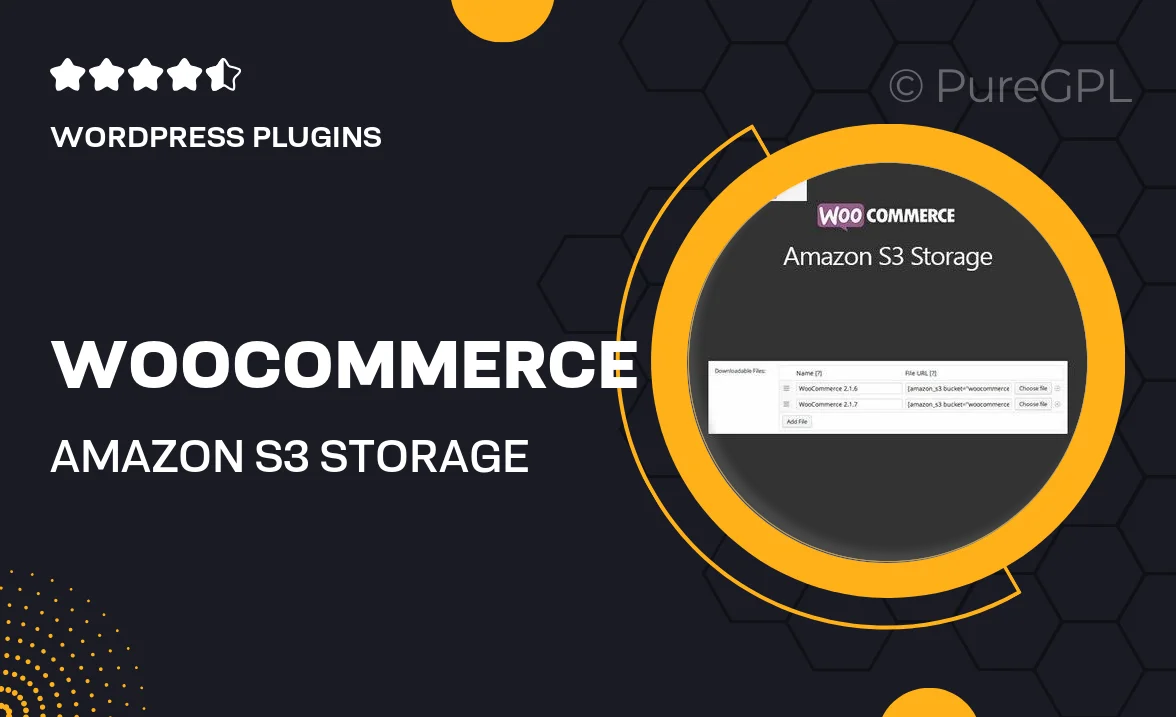 WooCommerce Amazon S3 Storage