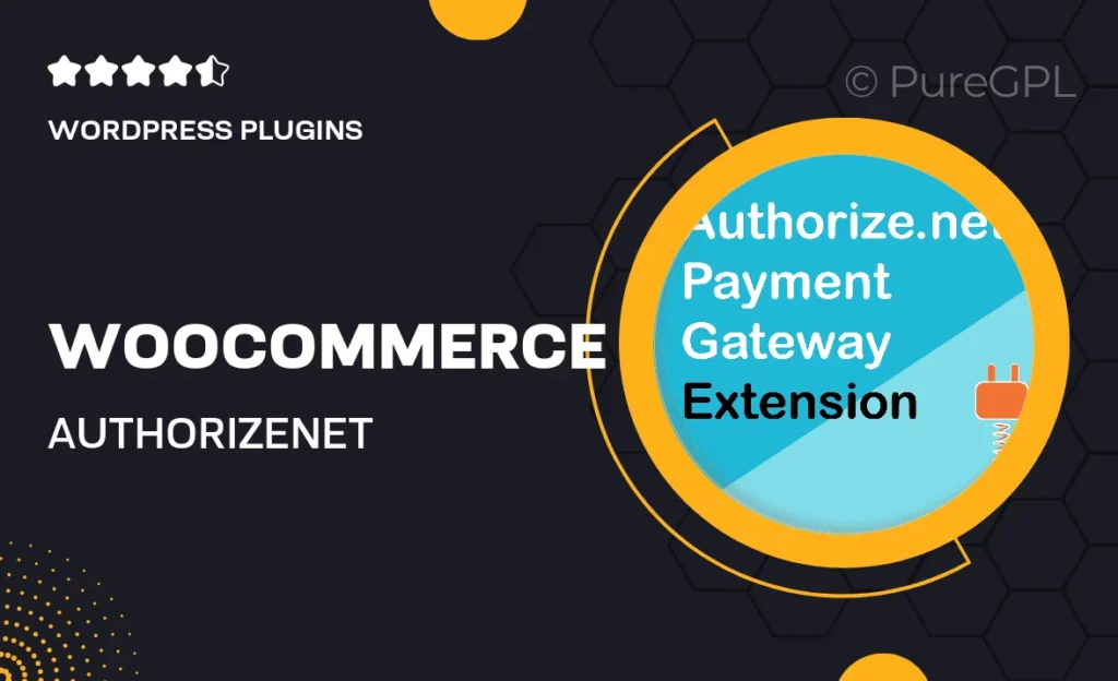 WooCommerce Authorize.Net 1 WooCommerce Authorize.Net