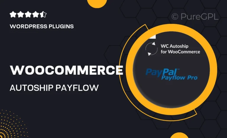woocommerce autoship payflow payments