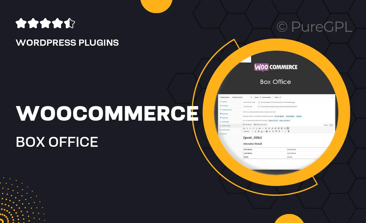 WooCommerce Box Office