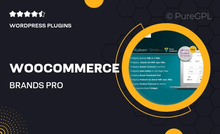 woocommerce brands pro