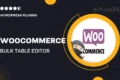 Woocommerce | Bulk Table Editor