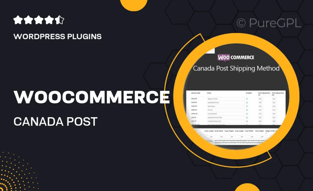 WooCommerce Canada Post Shipping Method 53 WooCommerce Canada Post Shipping Method
