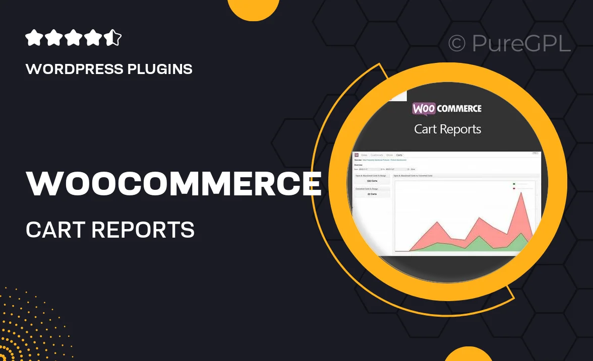 WooCommerce Cart Reports