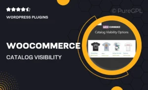 WooCommerce Catalog Visibility Options