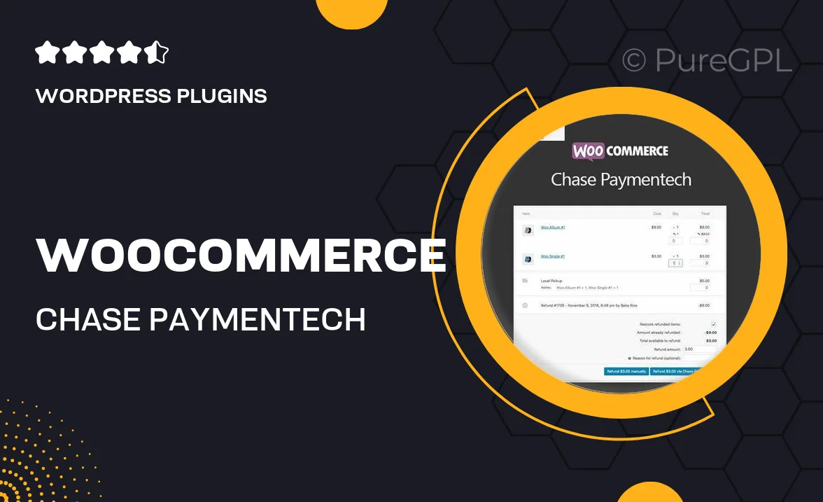 WooCommerce Chase Paymentech