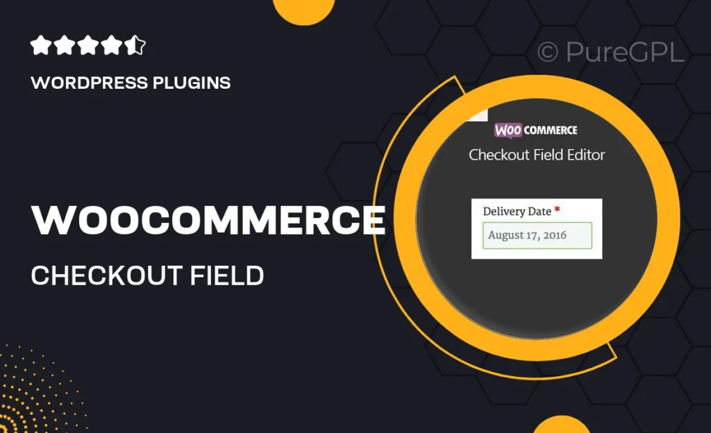 WooCommerce Checkout Field Editor 49 WooCommerce Checkout Field Editor