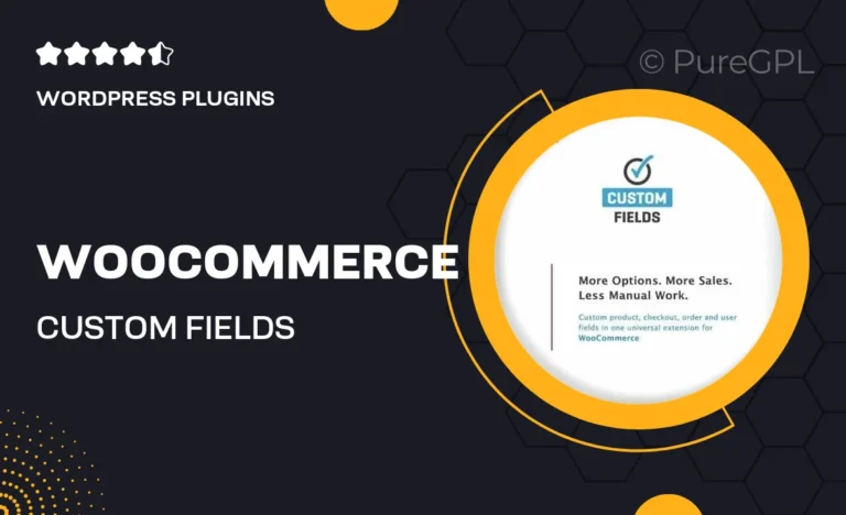woocommerce custom fields