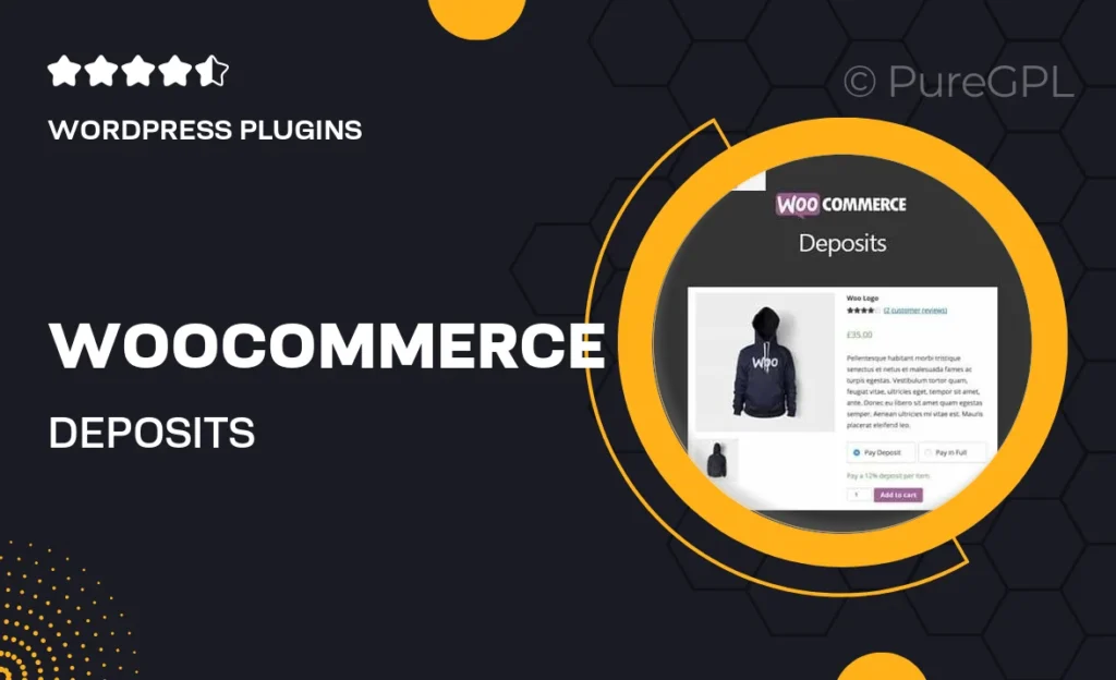 WooCommerce Deposits 58 WooCommerce Deposits
