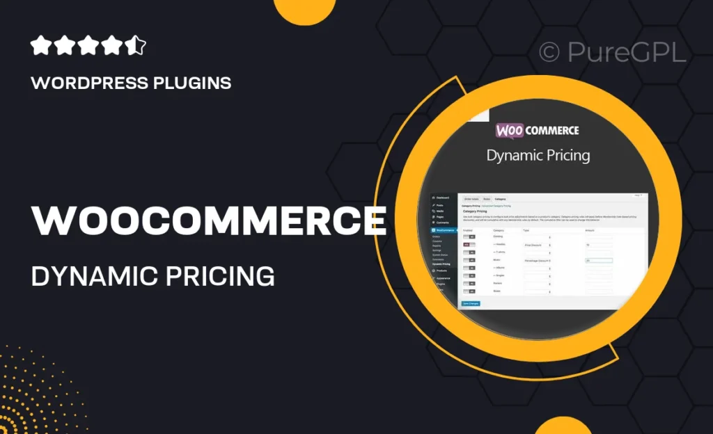 WooCommerce Dynamic Pricing 37 WooCommerce Dynamic Pricing