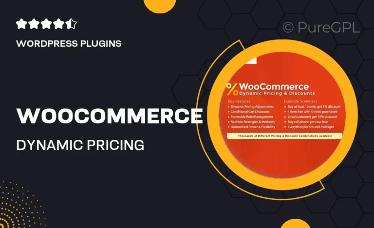 woocommerce dynamic pricing discounts
