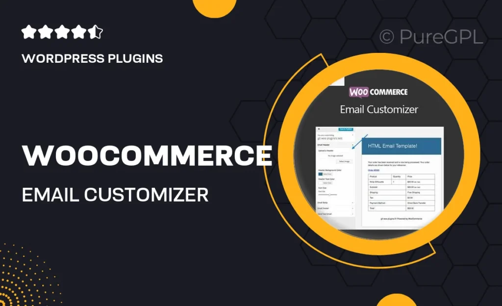 WooCommerce Email Customizer 35 WooCommerce Email Customizer