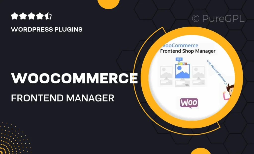 WooCommerce Frontend Manager ANALYTICS 6 WooCommerce Frontend Manager ANALYTICS