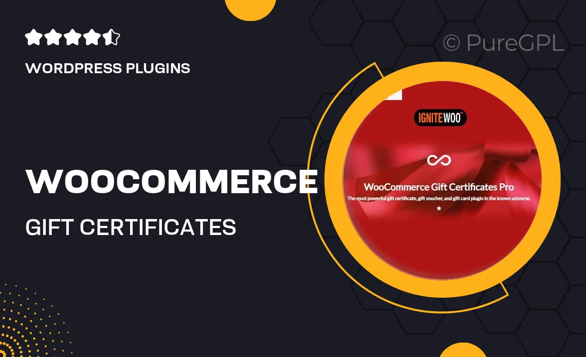 WooCommerce Gift Certificates Pro by IgniteWoo