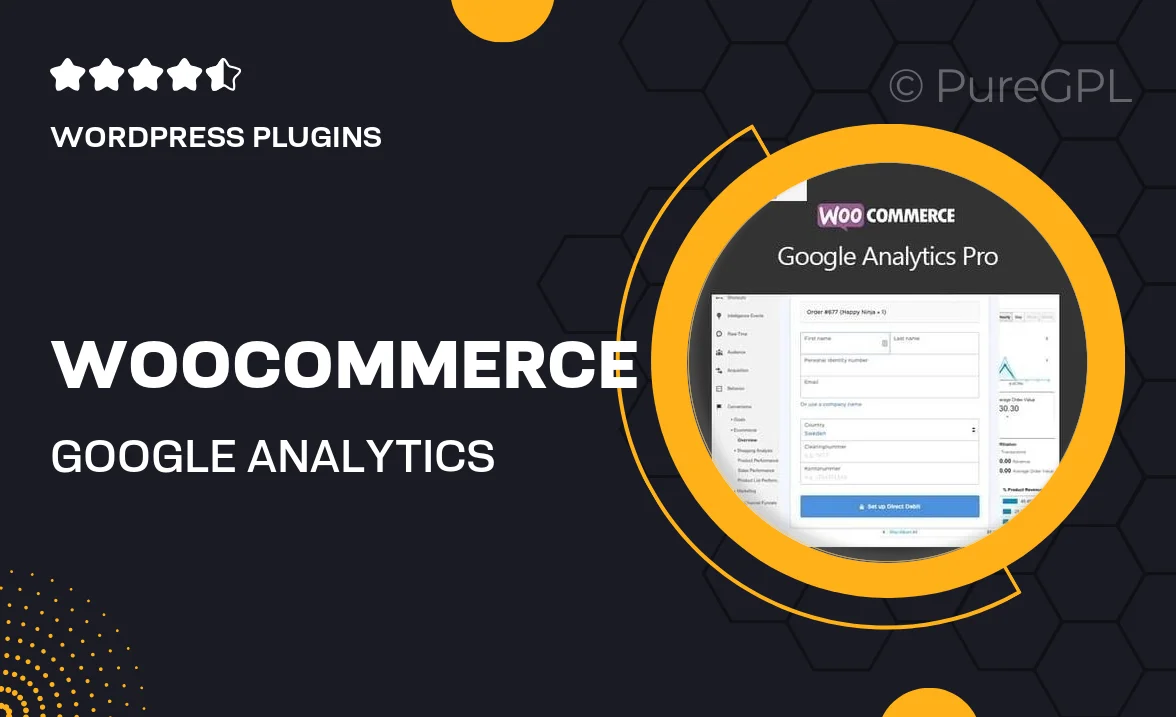 WooCommerce Google Analytics Pro