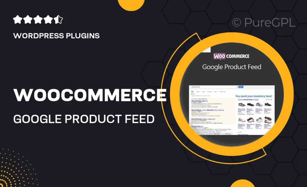 WooCommerce Google Product Feed feature image
