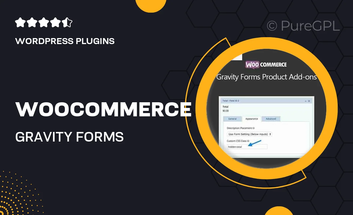 WooCommerce Gravity Forms Product Addons